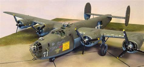 Consolidated B-24D Liberator by James Matthews (Monogram 1/48) | Model ...