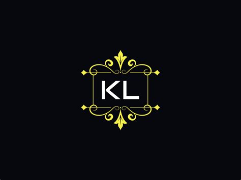 Stylish Kl Luxury Logo, Typography Kl Logo Letter Design 17392759 ...