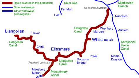 Llangollen Canal DVDs – Waterway Routes