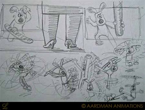 Living Lines Library: Wallace & Gromit Shorts, Concept Art