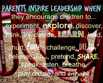 How Can Parents Inspire Leadership?