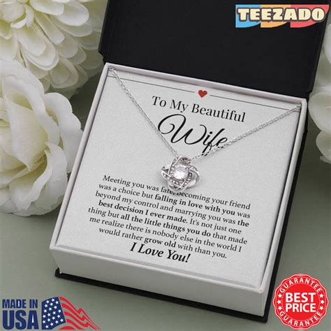 Personalized To My Beautiful Wife Necklace, I Didn't Marry You So That ...