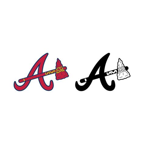 Atlanta braves logo vector 26377762 Vector Art at Vecteezy