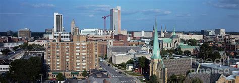 Fort Wayne Skyline Panorama Photograph by Bill Cobb - Pixels