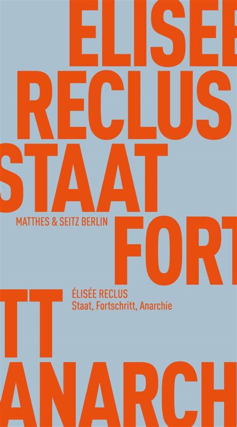 Staat, Fortschritt, Anarchie - Élisée Reclus (Buch) – jpc