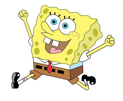 Cartoon Characters: SpongeBob revised PNG's