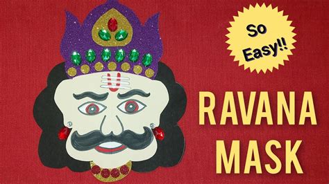 How to make Ravana | Ravan Puppet/Mask | Dussehra Craft idea #ravana #dussehra #schoolcraft # ...