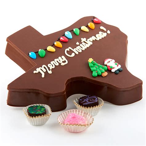 Christmas Chocolate Texas Box | Alamo City Chocolate Factory