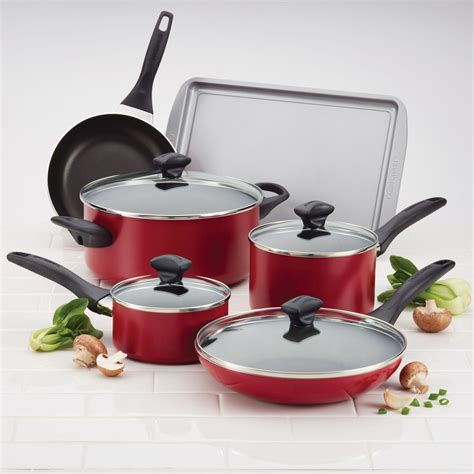 15-Piece Nonstick Cookware Set | Farberware Cookware