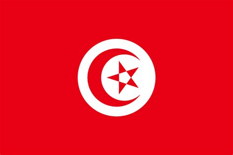 Tunisia Flag Vector – Free Download – Flags Web