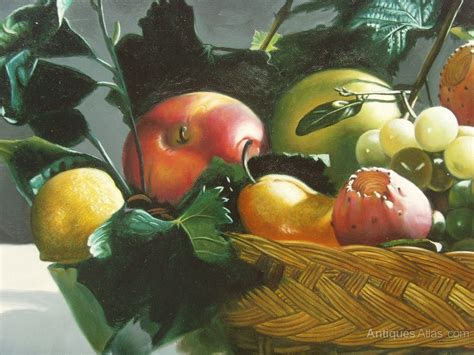 Antiques Atlas - Still Life Fruit Oil Painting By Bruce McCrory