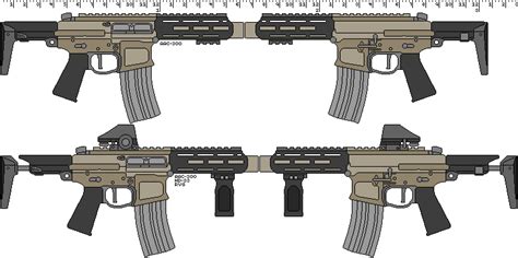 AAC Honey Badger .300 Blackout (RESCALE) by TheFrozenWaffle on DeviantArt