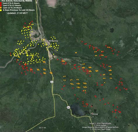 Alberta: Fort McMurray fire continues spreading southeast - Wildfire Today