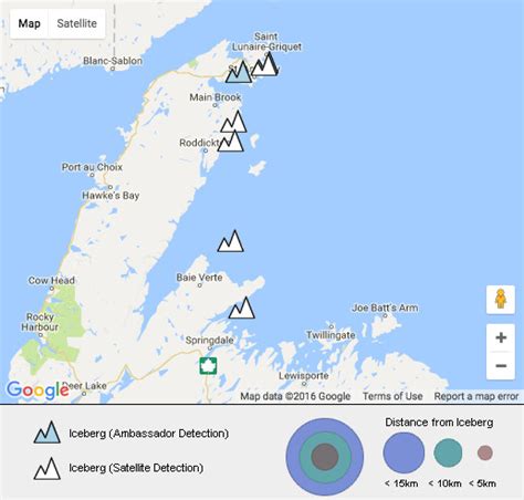 Looking for icebergs? This map will help. - Vox