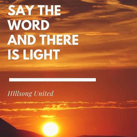 Hillsong UNITED Lyrics - Say The Word