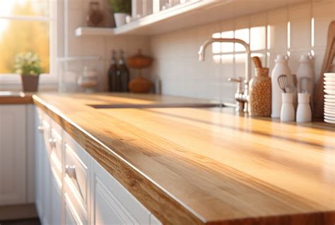 EDGE GRAIN SOLID WOOD PANELS - KITCHEN COUNTERTOP