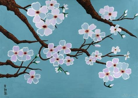 sakura paint - Google Search | Cherry blossom painting, Cherry blossom painting acrylic, Cherry ...