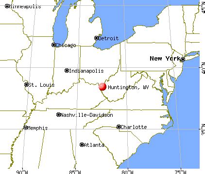 Huntington, West Virginia (WV 25701, 25703) profile: population, maps ...