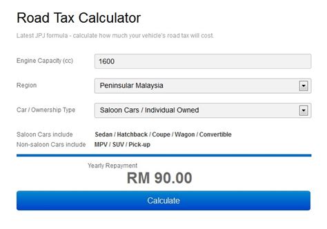 How to calculate vehicle's road tax and insurance cost | practicable