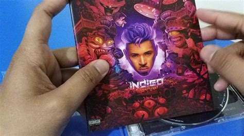 Unboxing CD Chris Brown Indigo Album - YouTube