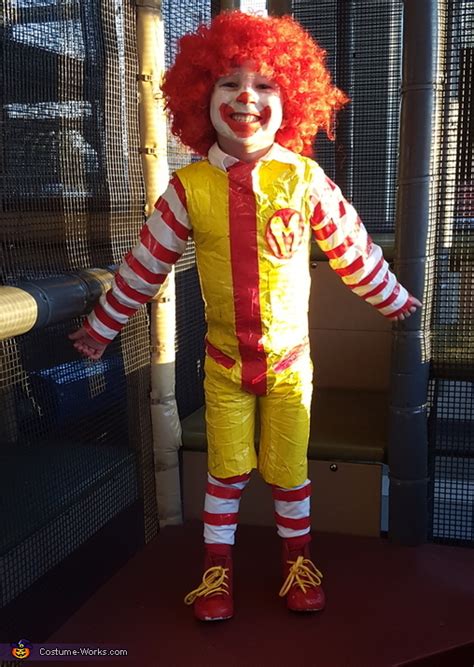 Ronald McDonald Boy's Costume