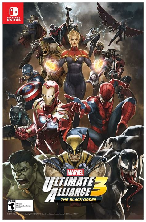 ArtStation - MARVEL ULTIMATE ALLIANCE 3: The Black Order Gamestop ...