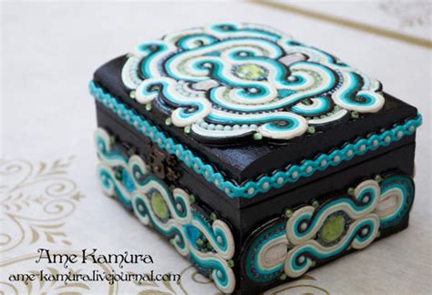 jewelry box Soutache by AmeKamura on DeviantArt