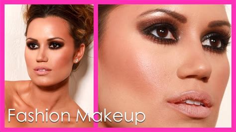 Fashion Makeup Tutorial - YouTube