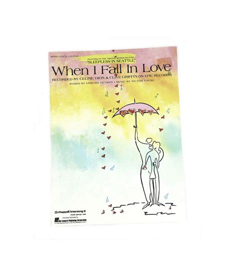 When I Fall in Love Sheet Music 1993 | Etsy UK | I fall in love, Sheet ...