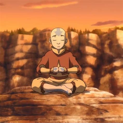 Avatar Aang meditating | Avatar the last airbender art, Avatar ang, Avatar aang