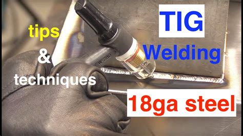 TIG Welding 18ga steel Laps | Welding Tips & Tricks #Welding #TIG #WeldingTechniques - YouTube