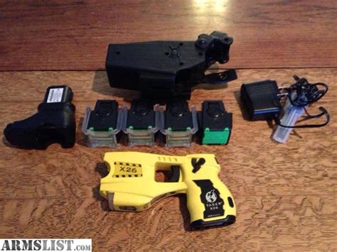 ARMSLIST - For Sale: Taser X26 W/Tasercam and 5 25 ft cartridges