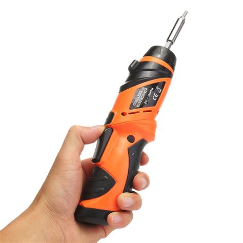 6v foldable electric screwdriver power drill battery operated cordless screw driver tool Sale ...