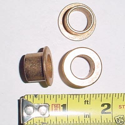 2 ea. Flanged Bronze Bushings 1/2 ID x 5/8 OD x 1/2 L | eBay