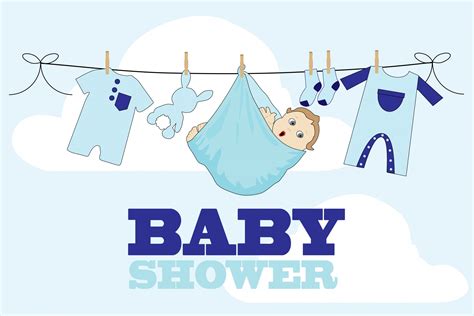 Baby Shower Card Boy Free Stock Photo - Public Domain Pictures