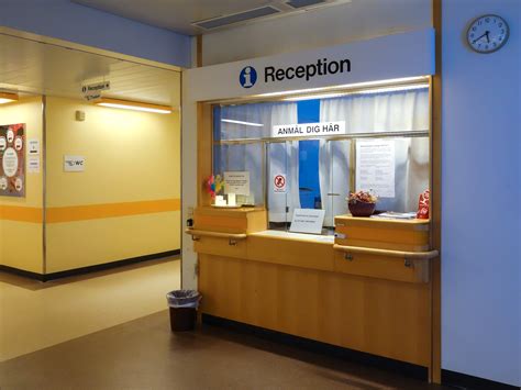 Hospital Reception Desk