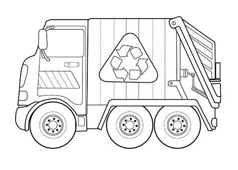 Dump Truck Pictures for Kids | Activity Shelter