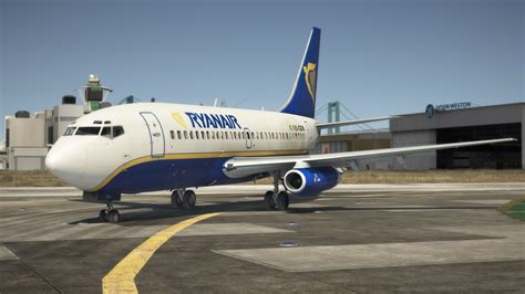 Boeing 737-200 Ryanair Livery 1.0 – GTA 5 mod