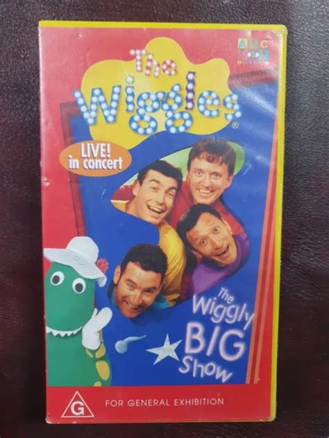 THE WIGGLES LIVE In Concert: The Wiggly Big Show - VHS $14.90 - PicClick AU