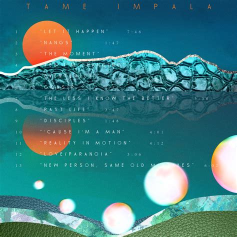 Tame Impala Album Cover Redesign on Behance