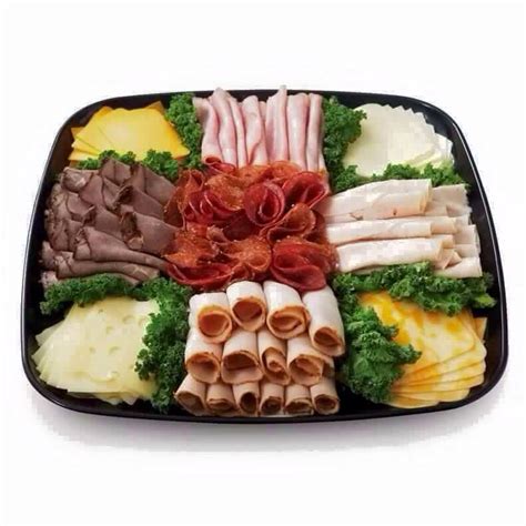 Deli party tray Meat Cheese Platters, Deli Platters, Deli Tray, Meat ...