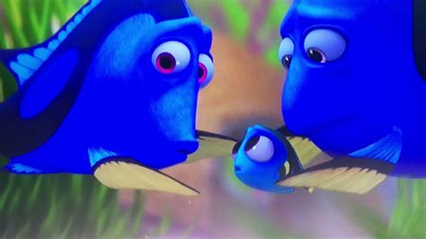 Finding Dory- Dory With Her Parents - YouTube