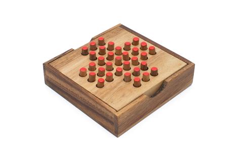 Solitaire Traditional Peg Puzzle with Free Shipping