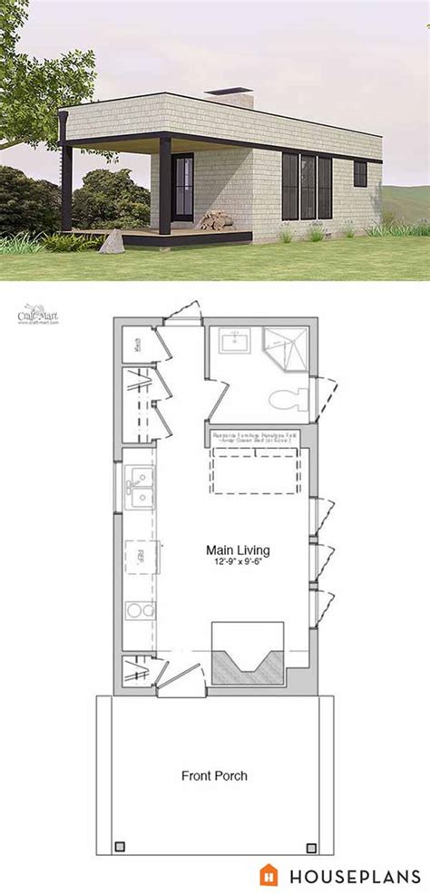 27 Adorable Free Tiny House Floor Plans - Craft-Mart