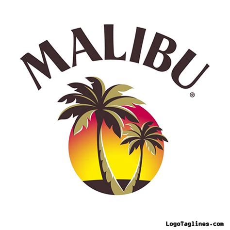 Malibu (rum) Logo and Tagline - Slogan - Manufacturer