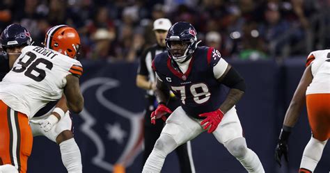 Report: Texans' Laremy Tunsil Had Surgery on Knee Injury After 2024 NFL Playoffs | News, Scores ...