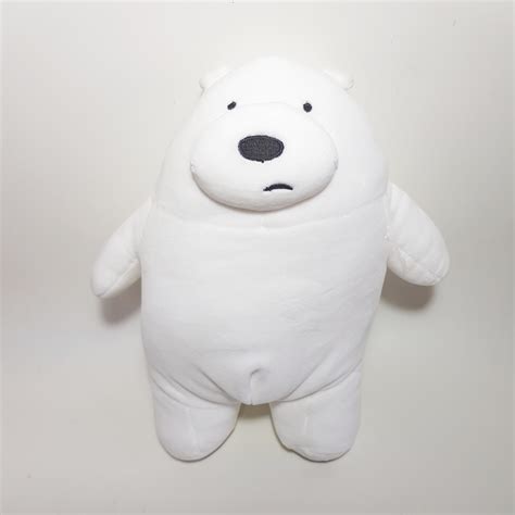 C31. 30cm Ice Bear Plushie