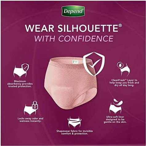 Buy Depend Silhouette Briefs | Incontinence Products