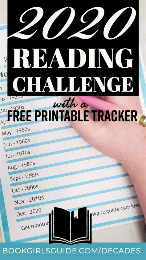 2020 Reading Challenge | Reading challenge, Book girl, Book challenge