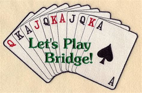 Let's Play Bridge! | Bridge card game, Play bridge, Bridge playing cards
